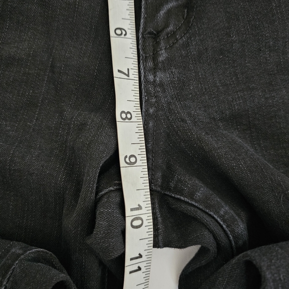 Kancan Black Hazy Mid Rise Ankle Skinny Jeans Size 7/27 - Picture 10 of 12